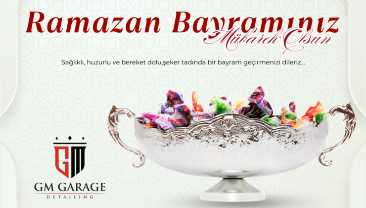 GM GARAGE RAMAZAN BAYRAMI REKLAM İLANI