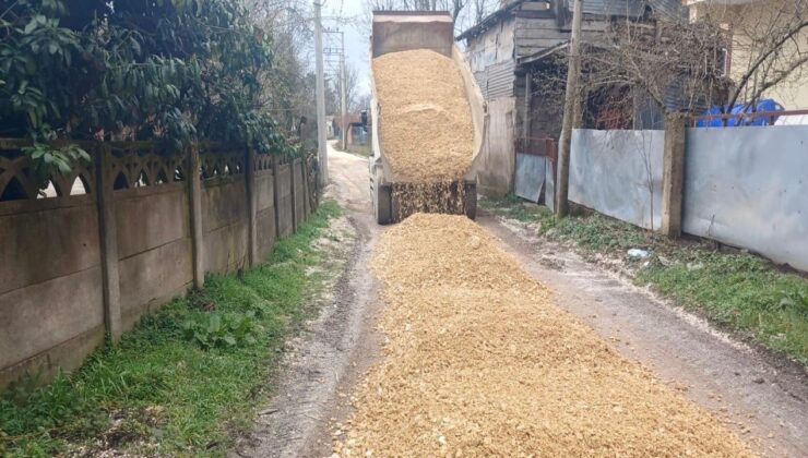 Yığılca Dibektaş Köyü’nde Yol Çalışmaları Sürüyor