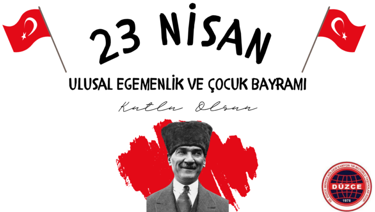 KAMYONCULAR KOOP. 23 NİSAN REKLAM MESAJI