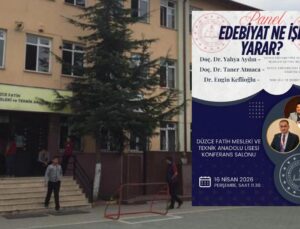 Düzce’de “Edebiyat Ne İşe Yarar?” Paneli Düzenlenecek
