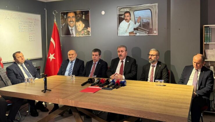 BBP Lideri Mustafa Destici Düzce’de Gündemi Değerlendirdi