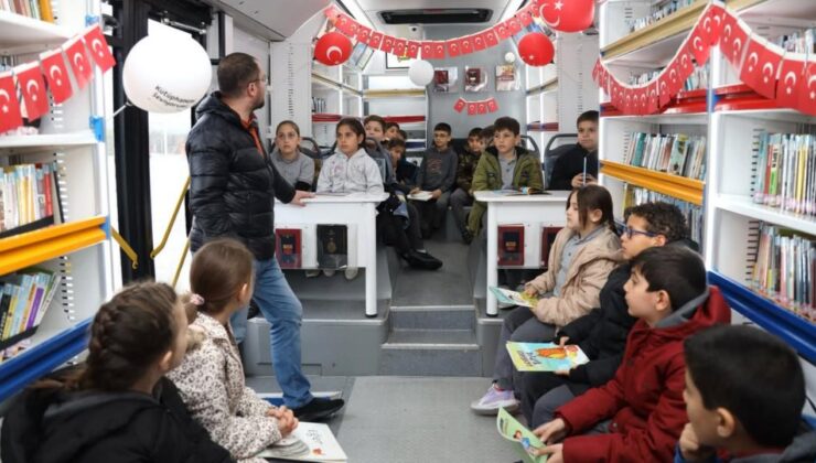 Düzce’de Gezici Kütüphane Yollarda: Çocuklar Kitapla Buluştu