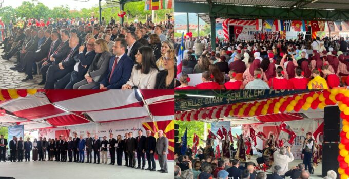 Zafer Partisi heyeti Kuzey Makedonya’da Hıdırellez Festivali’ne katıldı