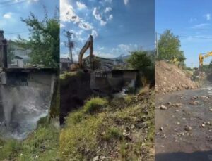 Aydınpınar’da Yağış Sonrası Hasarlı Köprüler İçin Harekete Geçildi