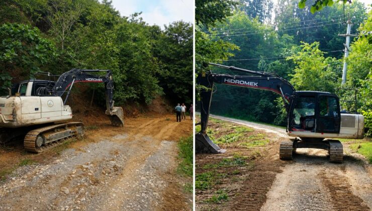Davutağa Köyü İmriz Mahallesi’nde Altyapı Çalışmaları Sürüyor
