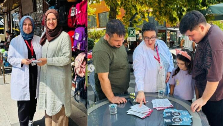 Gölyaka’da Aşı Farkındalığı İçin Bilgilendirme Standı Kuruldu